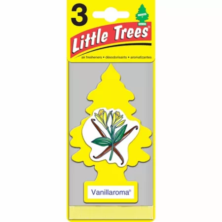 Little Trees Vanillaroma Scented Car Air Fresheners 3 Pack Automotive Air Fresheners