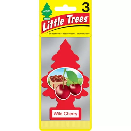 Wild Cherry Scented Car Air Fresheners 3 Pack Automotive Air Fresheners