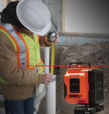Image showing  50 ft. Beam Self-Leveling 360 Degree Laser with Plumb Line