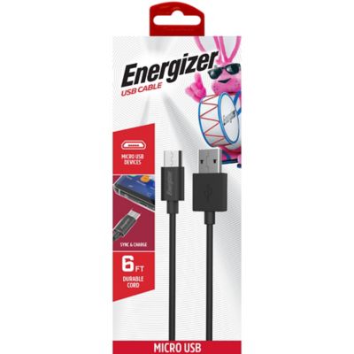 Energizer 6 ft. Micro USB Cable