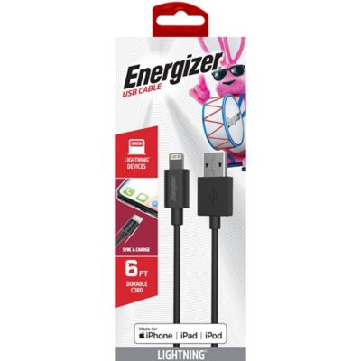 Energizer 6 ft. Lightning Cable