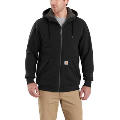 Carhartt Rain Defender Relaxed Fit Midweight Quilt Lined Full Zip Sweatshirt 103312 at Tractor Supply Co