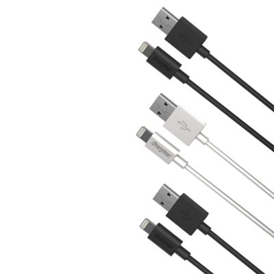 Image showing  Lightning Charging Cables, 3 ft., 3-Pack