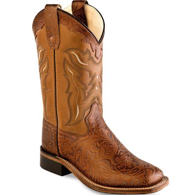 western boots tan