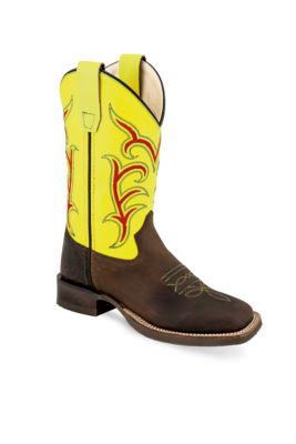 youth steel toe cowboy boots