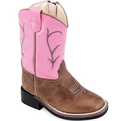 Old West Kids' 6-in. Western Boots, Tan Fry, BSI1869 at Tractor Supply Co.
