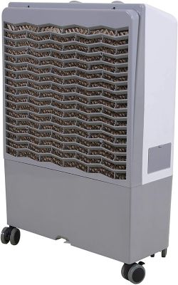 Image showing  4.8 gal. Reservoir Capacity MC18M Evaporative Cooler, 500 sq. ft., 1,300 CFM, 20 in. L x 10 in. W x 28 H, 16 lb.