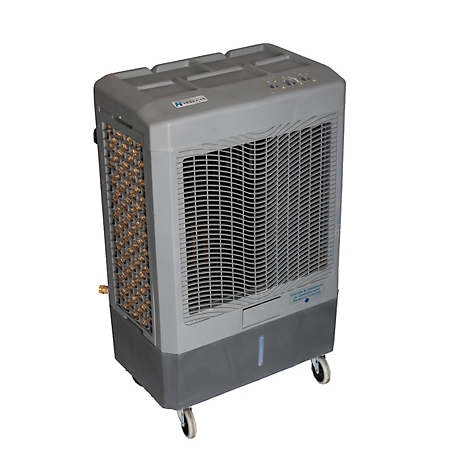 Hessaire MC61M - 5,300 CFM Evaporative Cooler, 58.4 qt., 28 in. L x 17 in. W x 46 in. H