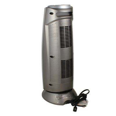 Image showing 5 th RedStone Electric Oscillating Ceramic Digital Tower Heater with Remote, 150 sq. ft., 5,120 BTU, 120V