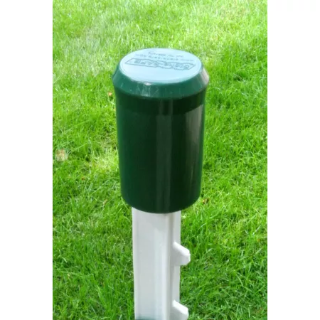 Stake Safe 4 in x 2 in Universal Safety Post Cap Green Horse & Field Fencing