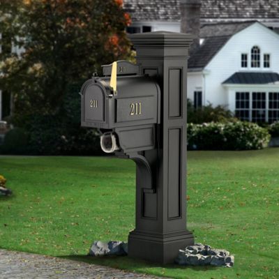 Image showing  Liberty Mail Post, Black