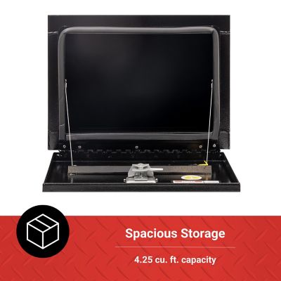 Image showing  4.25 cu. ft. Underbody Truck Tool Box, 24 in. x 17 in. x 18 in., Black