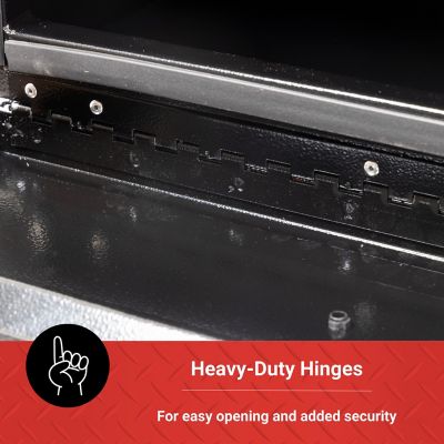 Image showing 8 th Tractor Supply 4.25 cu. ft. Underbody Truck Tool Box, 24 in. x 17 in. x 18 in., Black