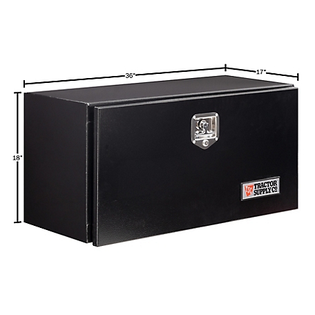 VEVOR Underbody Truck Box, 36×17×18 Pickup Storage Box, Heavy