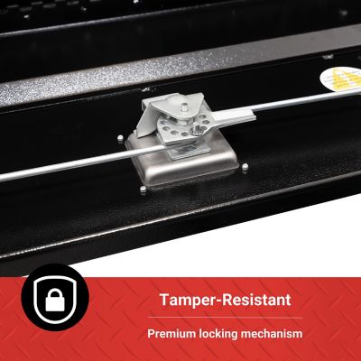 Image showing 8 th Tractor Supply 6.3 cu. ft. Underbody Truck Tool Box, 36 in. x 17 in. x 18 in., Black