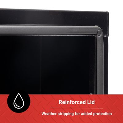 Image showing 9 th Tractor Supply 6.3 cu. ft. Underbody Truck Tool Box, 36 in. x 17 in. x 18 in., Black