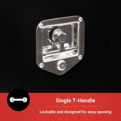 Image showing 6 th Tractor Supply 8.5 cu. ft. Underbody Truck Tool Box, 48 in. x 17 in. x 18 in., Black