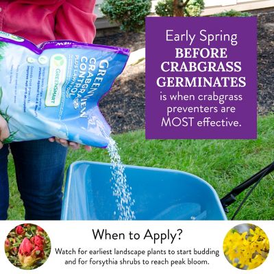 Image showing  40.5 lb. 15,000 sq. ft. Crabgrass Control and Lawn Food