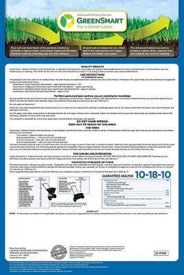 Image showing  48 lb. 15,000 sq. ft. Starter Fertilizer