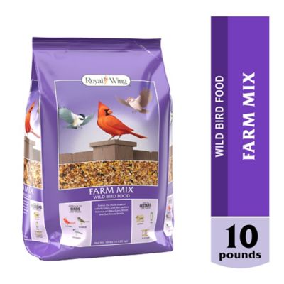 Royal Wing Farm Mix Wild Bird Food, 10 lb.