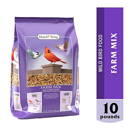 Royal Wing Farm Mix Wild Bird Food, 10 lb. at Tractor Supply Co.