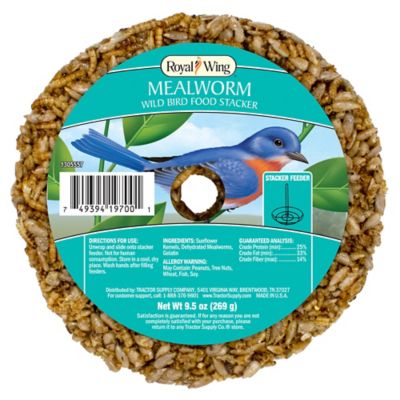 Image showing  Mealworm Wild Bird Food Stacker, 9.5 oz.