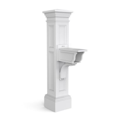 Mayne Liberty Mail Post, White