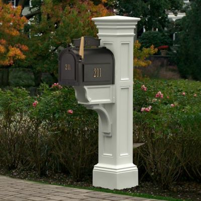 Image showing  Liberty Mail Post, White