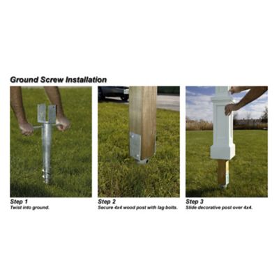 Image showing  No-Dig Ground Anchor