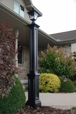 Image showing  Signature Lamp Post with Mount, Black