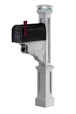 Image showing  Solar Post Cap Light, White