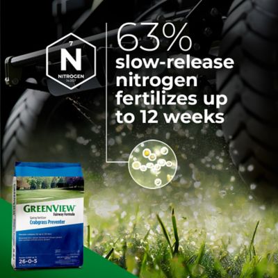 Image showing  17 lb. 5,000 sq. ft. Fairway Formula Spring Fertilizer and Crabgrass Preventer