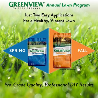 Image showing 6 th GreenView 17 lb. 5,000 sq. ft. Fairway Formula Spring Fertilizer and Crabgrass Preventer