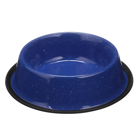 Neater Pet Brands Non-Skid Stainless Steel Camping Pet Bowl, Blue, 1-Pack
