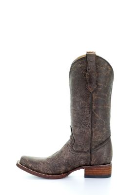 Image showing  Women's Big Embroidered Side 3 Cross Western Boots