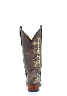 Image showing 5 th Corral Women's Big Embroidered Side 3 Cross Western Boots