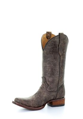 Image showing 1 th Corral Women's Big Embroidered Side 3 Cross Western Boots