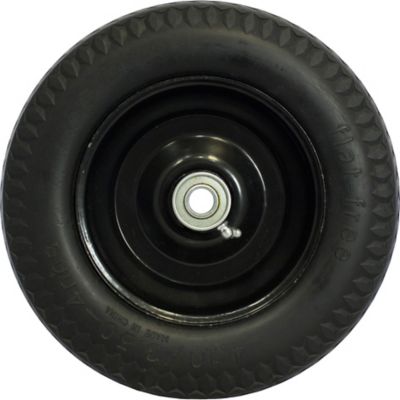 Image showing  10 in. Universal Fit Flat Free Cart/Hand Truck Tire Assembly