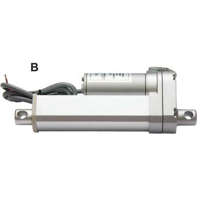 Concentric 12VDC Linear Actuator, 3.93 in. Stroke, 8.07 in. Retracted, 12 in. Extended, Acme Drive