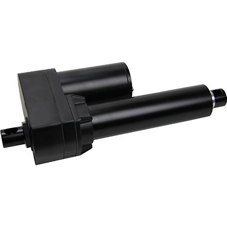 Concentric 12VDC Linear Actuator, 7.33 in. Stroke, 16.06 in. Retracted, 23.39 in. Extended, Ball Screw