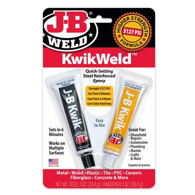 J-B Weld KwikWeld Twin Tube Epoxy- 2 oz