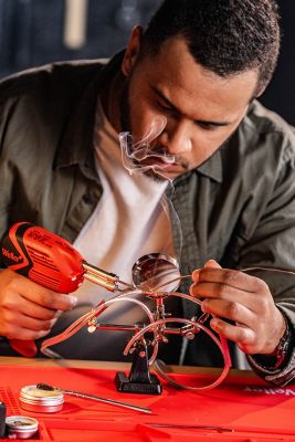 Image showing 7 th Apex 140W Weller 9,400 PKS LED Soldering Gun