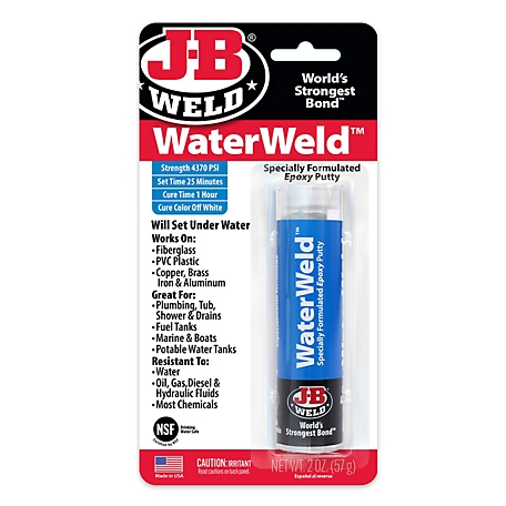 J-B Weld WaterWeld Epoxy Putty- 2 oz