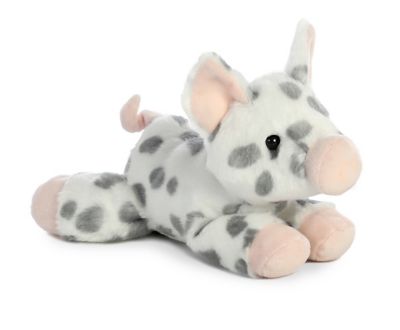 Aurora Mini Flopsie Spotted Piglet Plush Toy, 8 in.