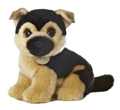 Aurora Miyoni German Shep Pup Plush Toy, 11 in