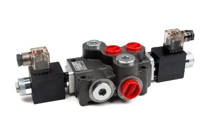 Image showing  3,625 PSI Solenoid Control Valve, 13 GPM, 1 Spool, SAE 10 Inlet/Outlet, 12VDC