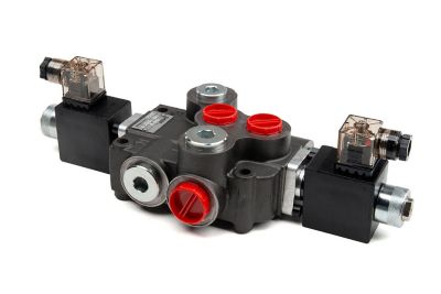 Image showing  3,625 PSI Solenoid Control Valve, 13 GPM, 1 Spool, SAE 10 Inlet/Outlet, 12VDC