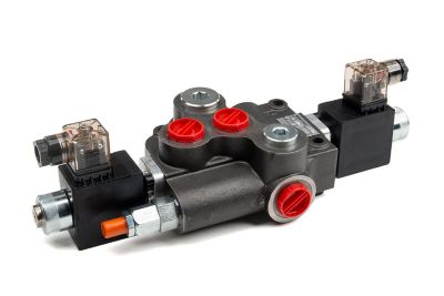 Image showing  3,625 PSI Solenoid Control Valve, 13 GPM, 1 Spool, SAE 10 Inlet/Outlet, 12VDC