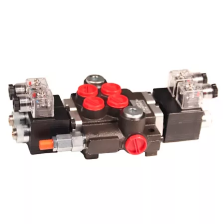 Chief 3625 PSI Control Solenoid Valve 13 GPM 2 Coils SAE 10 Inlet/Outlet 12 Volt DC Hydraulic Valves & Manifolds