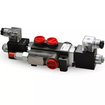 Chief 3 625 PSI Control Solenoid Valve 13 GPM 3 Coil SAE 10/10 Inlet/Outlet 12V SAE 8 Hydraulic Valves & Manifolds